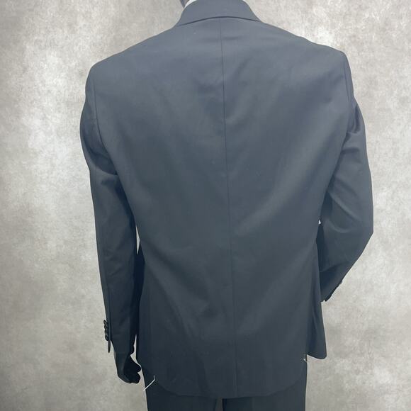Jos A Bank Travelers Men’s 42R Black Tuxedo Dinner Jacket Tailored Fit $795 NWT - Picture 6 of 9